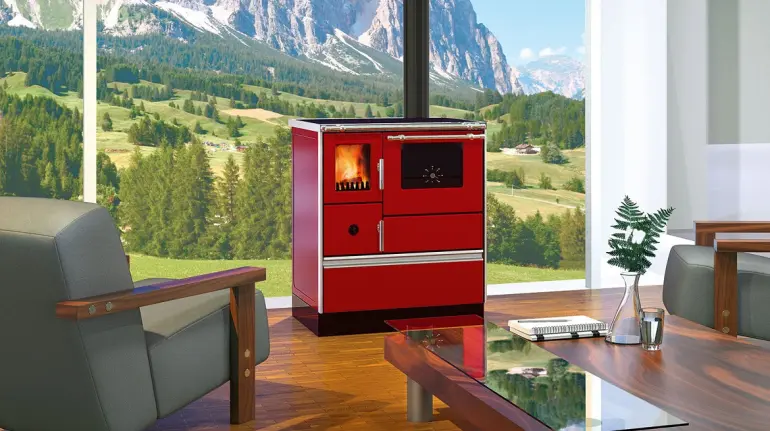 Sporák Dominant 70 Capuccino 6 kW pravý