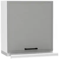 Kuchynská skrinka Emily W60/68 Slim Pl so strieborným digestorom  Dast Grey