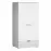 Skriňa Lulu 2d+1sz Biely+Šedá
