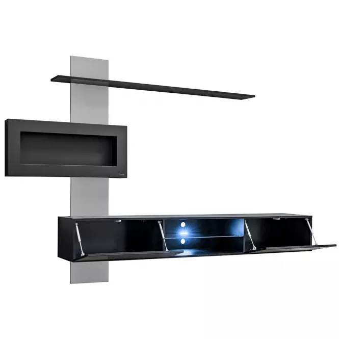 Obývacia stena Flame B + biokrb