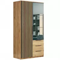 Skriňa Sorento s lamelami 100x215x6
