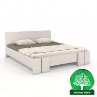 Posteľ buková Skandica Vestre maxi 120X200 biela