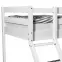 Posteľ buková Mike 200x90/140 white,7