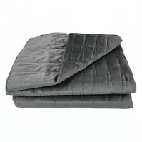 Prikrývka na posteľ Lido 220x250 antracit Merkury Home