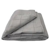 Prikrývka na posteľ Juni 170x220 tmavosivá