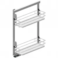 Cargo Mini bočné 15 pravá l480 chróm/biela