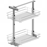 Cargo Mini 40 l480 chróm/biela