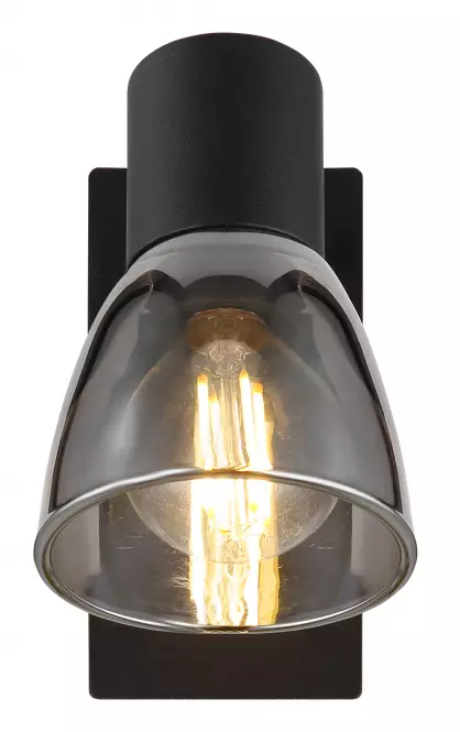 Nástenná lampa 54307-1 čierna MAT  K