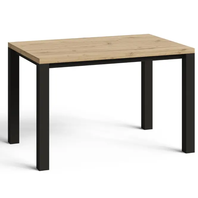 Stôl Oskar D120 artisan/čierna