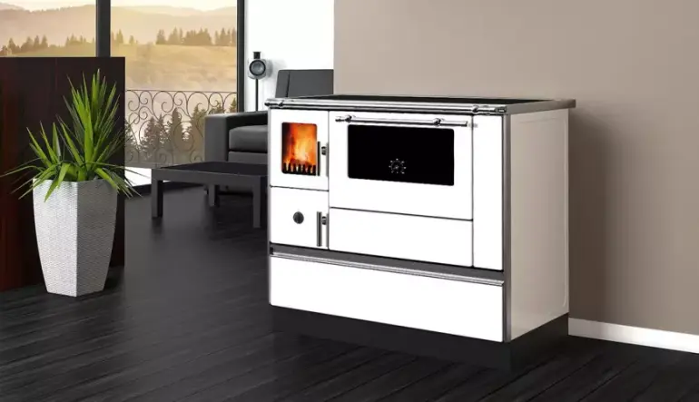 Sporák Dominant 90 antracit 7,6 kW pravý,3