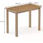 Stôl borovica ST104-100x75x55 dub,3