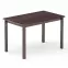 Stôl borovica ST104-120x75x75 orech,2