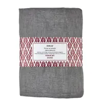 Záclona na stuhách Dolly polyester tmavosivá 140x180 (x2) Merkury Home II/2