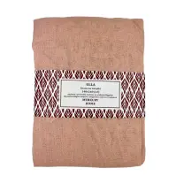 Záclona na pútkach Ulla polyester svetloružová 140x260 Merkury Home II/22