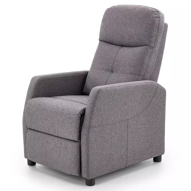 Kreslo Felipe sivá,2
