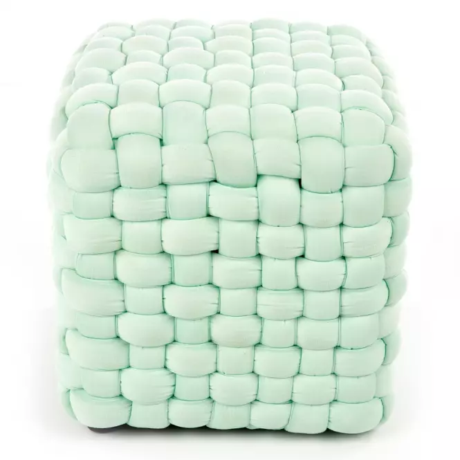 Taburetka Rubik zelená,3