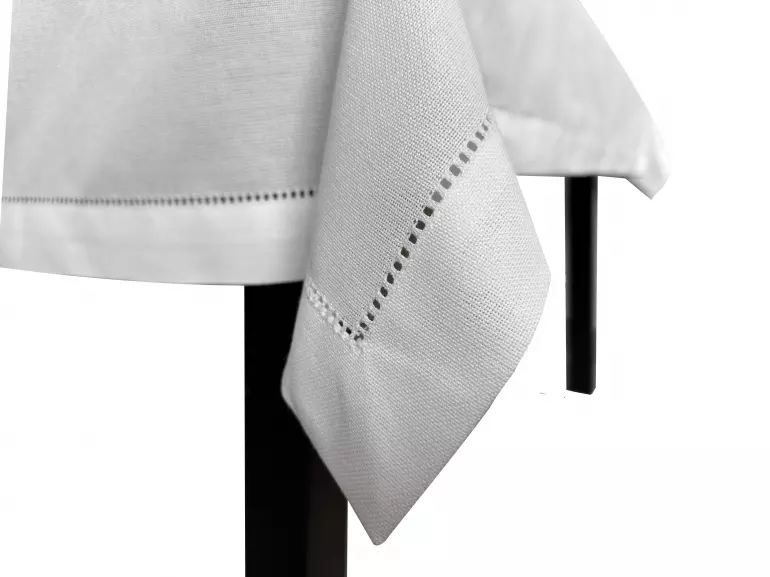 Obrus SAGA biela 160x220 easy care,2