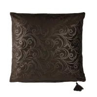 Obliečka Classic tmavohnedá 43x43 Merkury Home