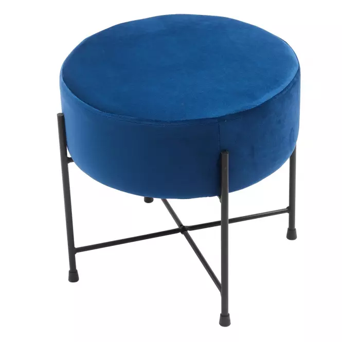 Taburetka Bob Blue Velvet 16,3