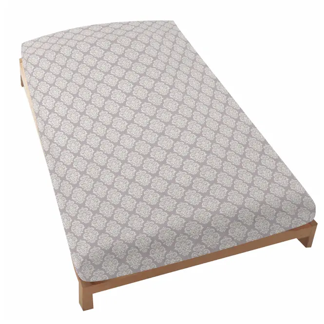 Napínacia plachta Classic bavlna ecru/svetlosivá 220x200 + 25 Merkury Home