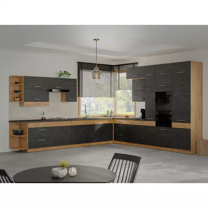 Kuchynská skrinka VIGO Dark 40DK-210 2F