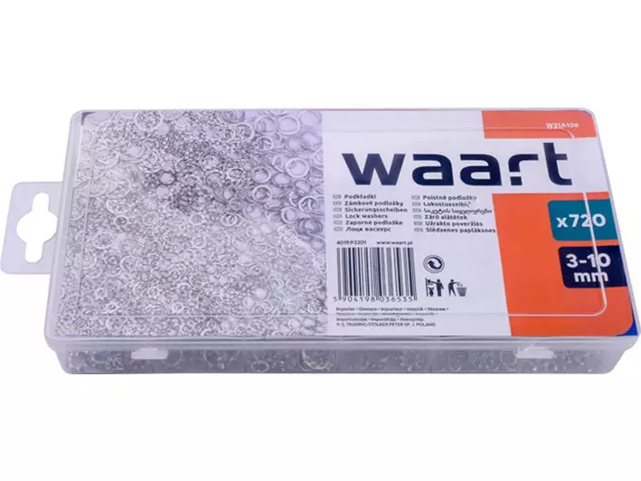Sada uzamykacích podložiek Warart 720 KS,3