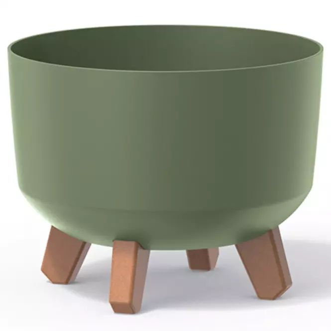 Kvetináč Gracia  Standard 240 - tmavozelený