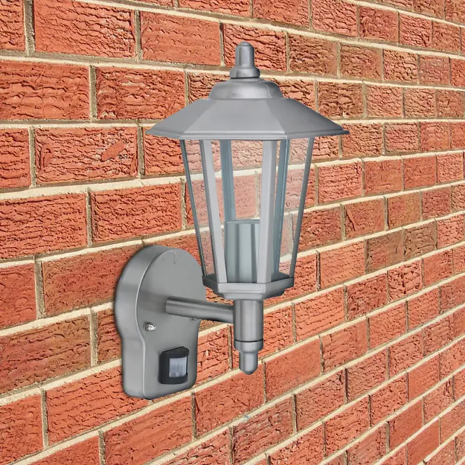 Nástenná lampa Jupiter s pohybovým senzorom VO1961 chróm KG1