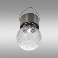 Solárna lampa závesná Joy VO2217 satina