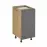 Skrinka do kuchyne Langen d40s1 push grey