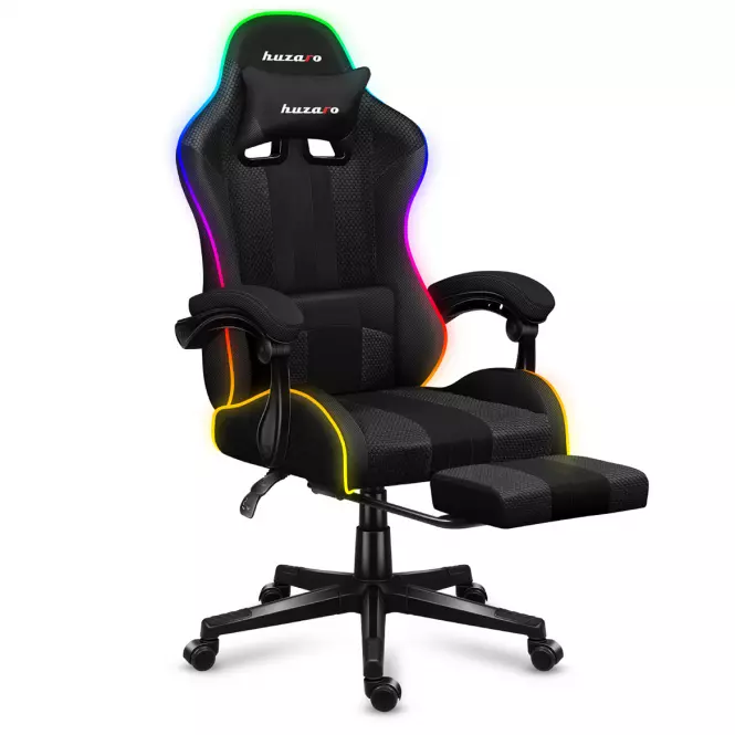 Otočné kreslo pre hráča HZ-Force 4.7 RGB Mesh