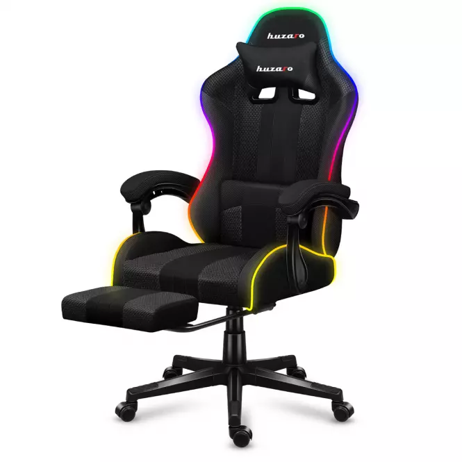 Otočné kreslo pre hráča HZ-Force 4.7 RGB Mesh