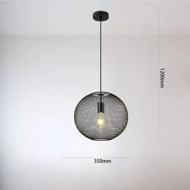 Luster 2200078 BLACK E27 LW1,3