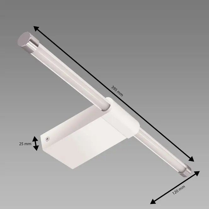 Nástenné svietidlo PASO LED 9W biele NW 04112 K1