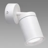 Nástenné svietidlo  TENOR GU10 1C biele 04068 IP44 LS1