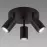 Luster TENOR GU10 3C BLACK 04075 O IP44 LS3