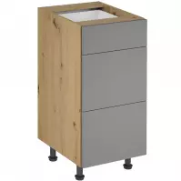 Kuchynská skrinka Langen D40S3 push beige