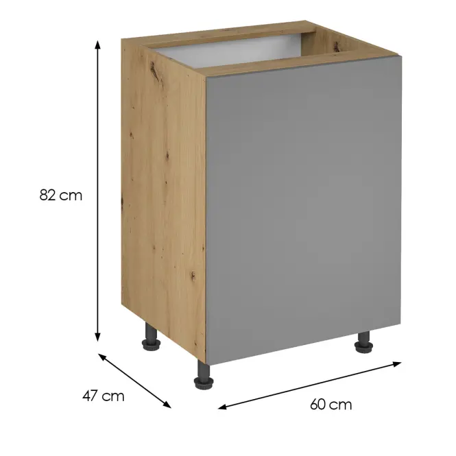 Kuchynská skrinka Langen D60 beige,2