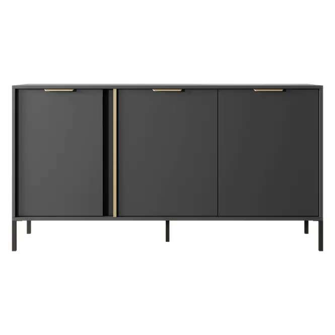 Komoda LARS 153 3D Antracit