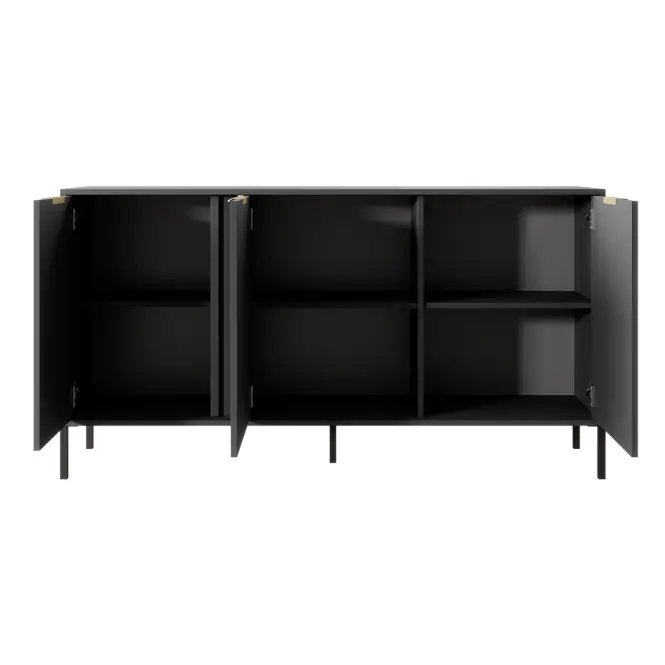 Komoda LARS 153 3D Antracit