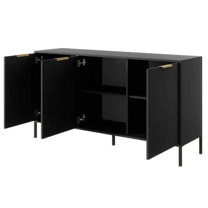 Komoda LARS 153 3D Antracit