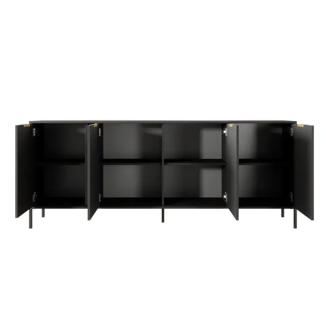 Komoda LARS  203 4D Antracit