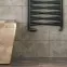 Kúpeľňový radiátor Łezka 3D Ł3DX 2250 čierna 1205x540 mm,3
