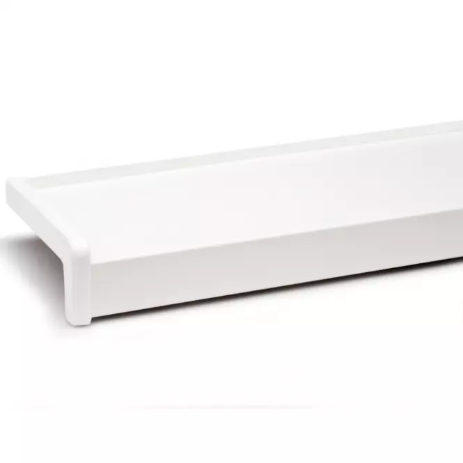 Oceľový parapet 25x150 biela