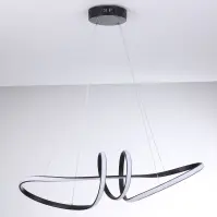 Závesné svietidlo KROTOS BLACK AH-KRLED40BL LED LW1