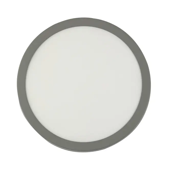 LED okrúhly panel 18W 4200K svetlosivý,4