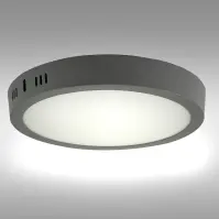 LED okrúhly panel 24W 4200K svetlosivý