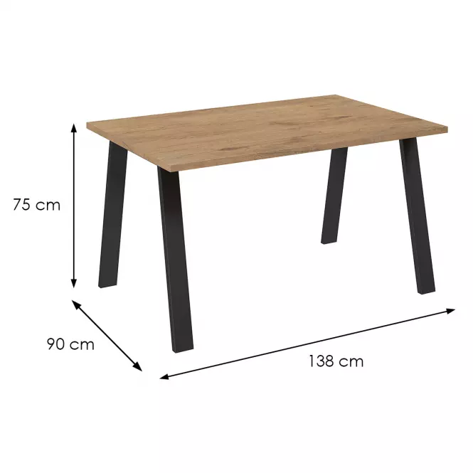 Stôl Kleo 138x90 – Lancelot,2