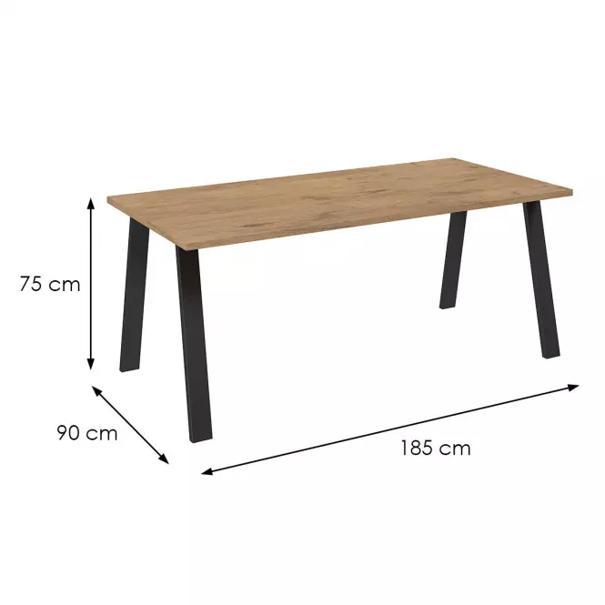 Stôl Kleo 185x90 – Lancelot,2
