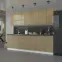 Kuchynská skrinka Lara čelo umývačky riadu 713x446 Mdf Cappucino lesk,7